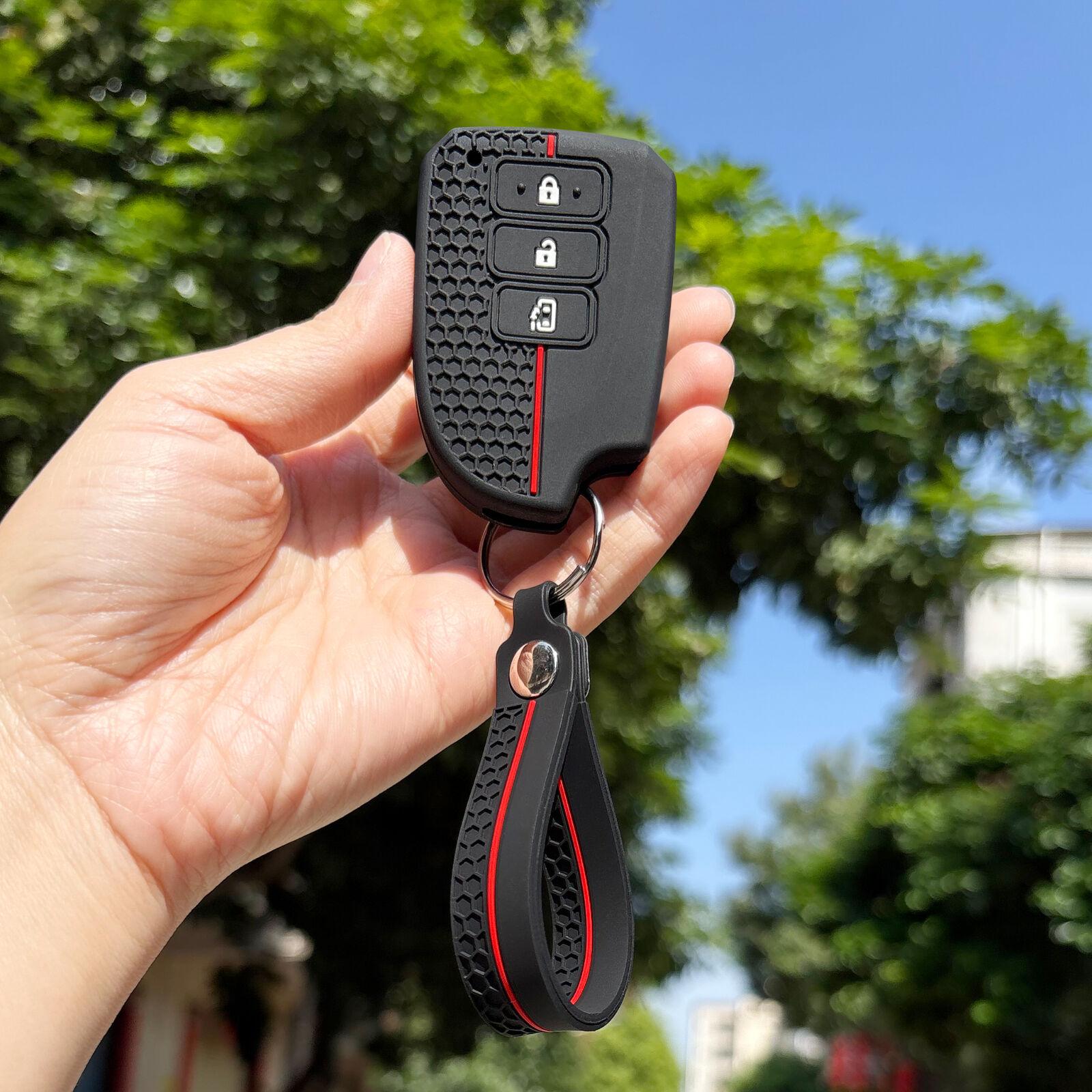 

2 3 4 Buttons Soft Key Case Fob For Toyota Spade Hais Yaris Hais Pakistani Indian Remote Accessories Car Remote Key Cover