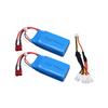 7.4V 1500mAh Lipo battery With Charger For Wltoys 12428 144001 A979-B RC Car battery Spare parts 2S 7.4 V 1500 mah 903462 T plug