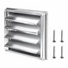 1pcs Gravity Moving Flap Dryer Vent Cover Stainless Steel Exterior Vent Grille  Home Exterior Wall