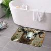 1PC Curly Sheep Pattern Kitchen Rug Non-Slip Door Mat Pop design Bathroom Rug Bath Mat Carpet for Home Sink Laundry Decor
