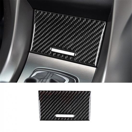 Carbon Fiber Interior Center Storage Cover Trim Sticker For Acura TL 2009-14