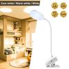 Wireless Table Lamp Study 3 Modes Touch Dimming Rechargeable LED Reading Desk Lamp USB Table Light Bedside Flexo Lamps