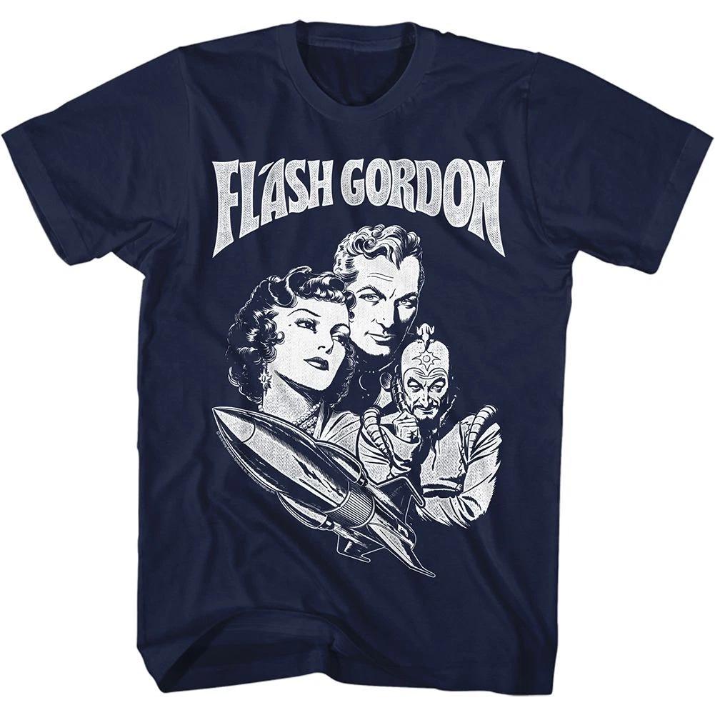 Flash Gordon - White Print - Short Sleeve -  - Children s T-shirt 130