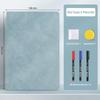 Multifunctional A5 Dry Erase Notebook Portable Foldable Writing Notepad Reusable White Board Notebook School Office Supplies