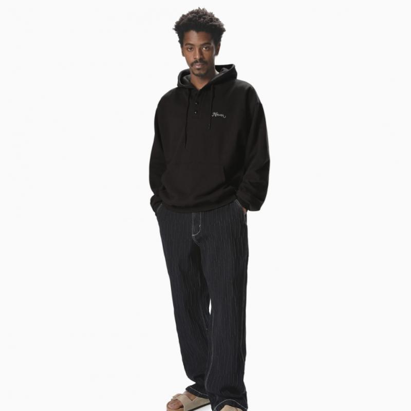Thisisneverthat Denim Loose Pant Black