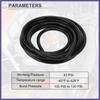 10FT 116" 2mm ID 3mm Thickness Vacuum Tubing Hose for Air and Water