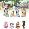 Adorable Pvc Dog Figurine Set Includes 8 Cute Jointed Characters For Collectors
