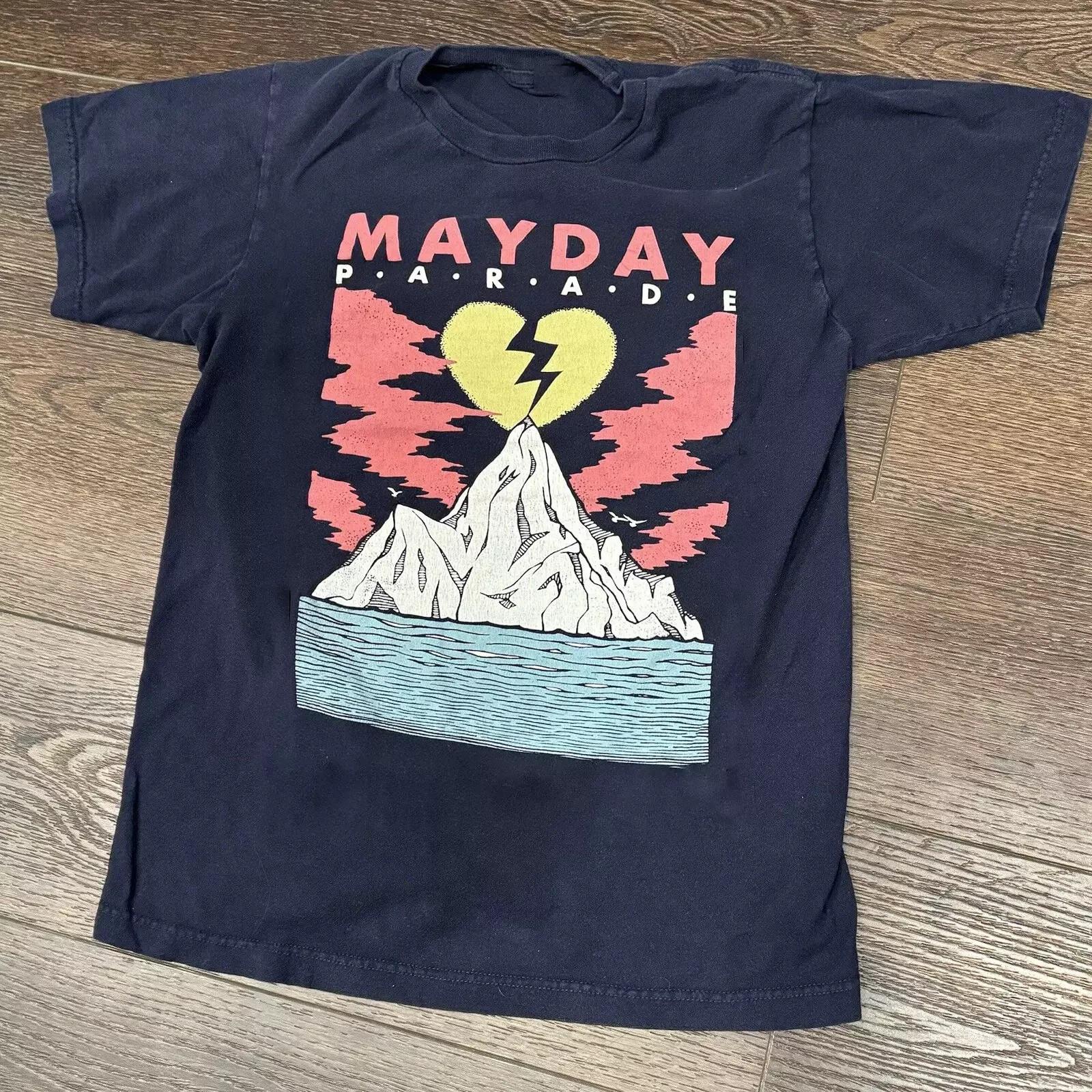 Collection Mayday Parade Band Album Cotton Black S-5XL T Shirt EN64 S разноцветный