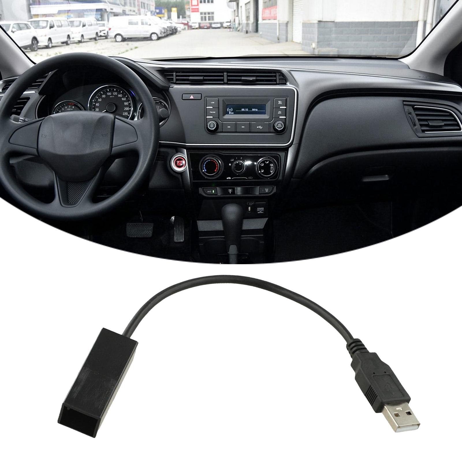 Direct Installation Car Radio Wire Harness Stereo Wire Harness USB Cable Adapter