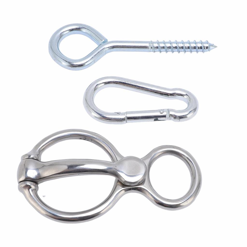 Horse Tie Blocker Sturdy 304 Stainless Steel Galvanized Iron Tack Supplies Accessories for Trailer