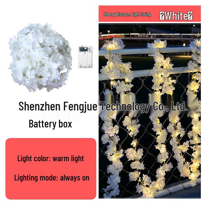 

Outdoor Waterproof Solar String Lights for Balcony, Garden, and Celebrations 2m 20 lights