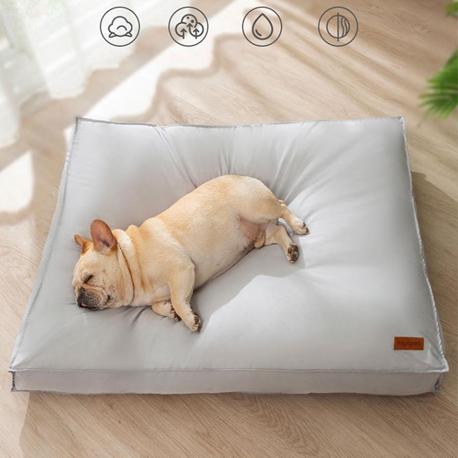Waterproof & Comfortable Dog Bed, Removable Pet Mat, Rectangular Thickened Soft Dog Mat Sofa, Suitable For All Sizes Pets