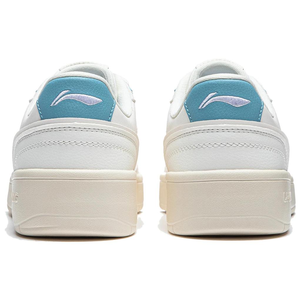New LiNing Su Su Anti Slip Wear Resistant Low Top Skateboard Shoes Women's White AGCU112-2