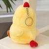 Plush Pendant Lovely Collectible Lightweight Kawaii Angry Little Chicken Keychain Doll Backpack Decoration