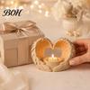 Creative Holiday Gift Ideas Angel Wings Tealight Candle Holder, Prayer Holder Memorial Gifts Housewarming for New Home Decor, Elegant Tabletop