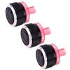 Pack Of 3 Air Conditioning Heat Control Switch Button Knobs For Peugeot 206 207 Vehicles Enhancing Driving Experience
