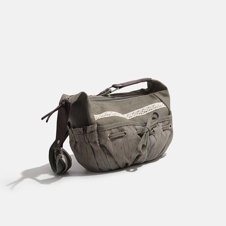 Ielgy Korean Style Retro Art Lazy Style Commuter Large Capacity Tote Bag