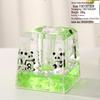 Panda Glitter Liquid Motion Hourglass - Decompression Toy & Acrylic Decoration Gift