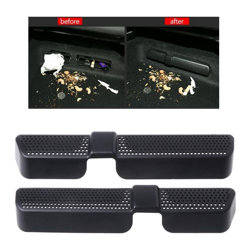 X7JF 2x Car Rear for Seat Air Condition Duct Outlet Cover