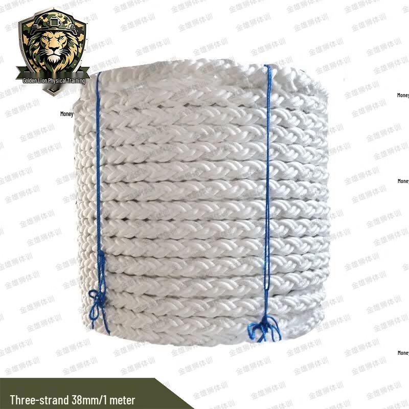 Golden Lion Heavy-Duty 3-Strand White Polypropylene Utility Rope