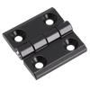 1/2pcs 40/50/60mm Butt Hinges Metal Black Door Hinges Cabinet Aluminium Box Backflap Shed Door Hardware Accessories