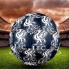Liverpool F.C Print Size 5 Soccer Ball, Standard Match Football for Sports Game and Team Practice, Ideal Gift for Soccer Fans