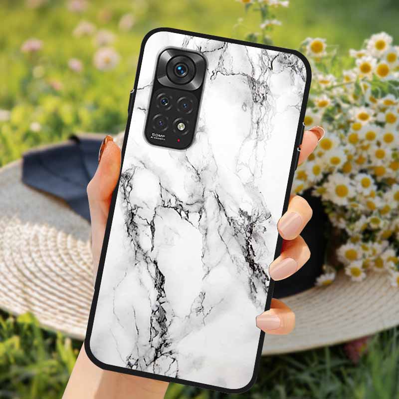 For Redmi Note 11 Cases Note 11S Soft TPU Silicone Back Covers for Xiaomi Redmi Note 11 Pro 5G Phone Case Redmi Note11S 4G Coque