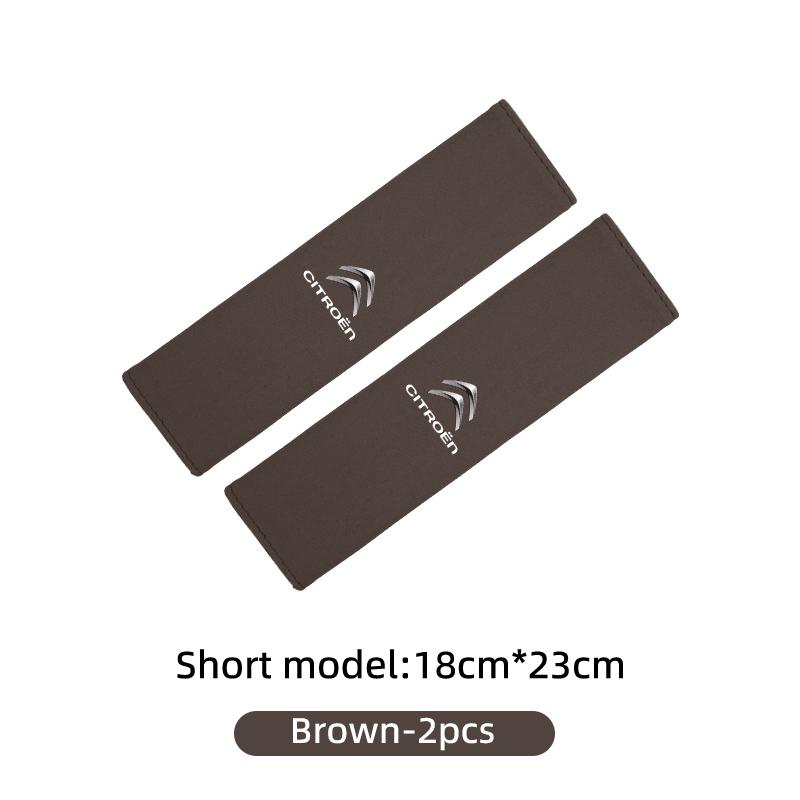 Suede Car Styling Seat Belt Shoulder Protective Cover Accessories For Citroen C4 C3 C5 C1 C2 C6 VTS C4L DS3 DS4 DS5 Grand