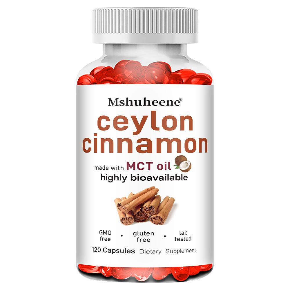 

Ceylon Cinnamon Extract 600 Mg Dietary Supplement, 120 Capsules Per Bottle 120 Capsules