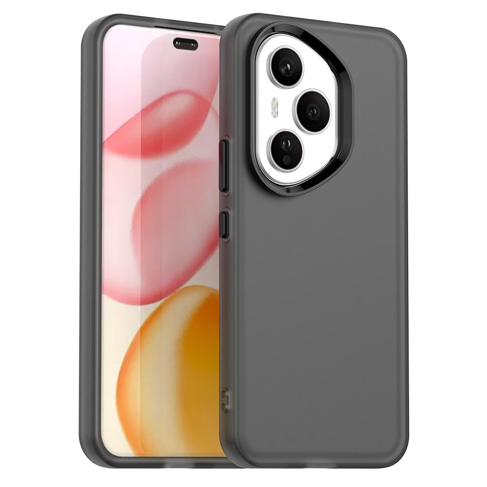 Custodia Trasparente Opaca Colore Caramella per Huawei Honor 400 X60 Magic 7 Pro Lite X9C Cover Posteriore Trasparente Antiurto Amica della Pelle