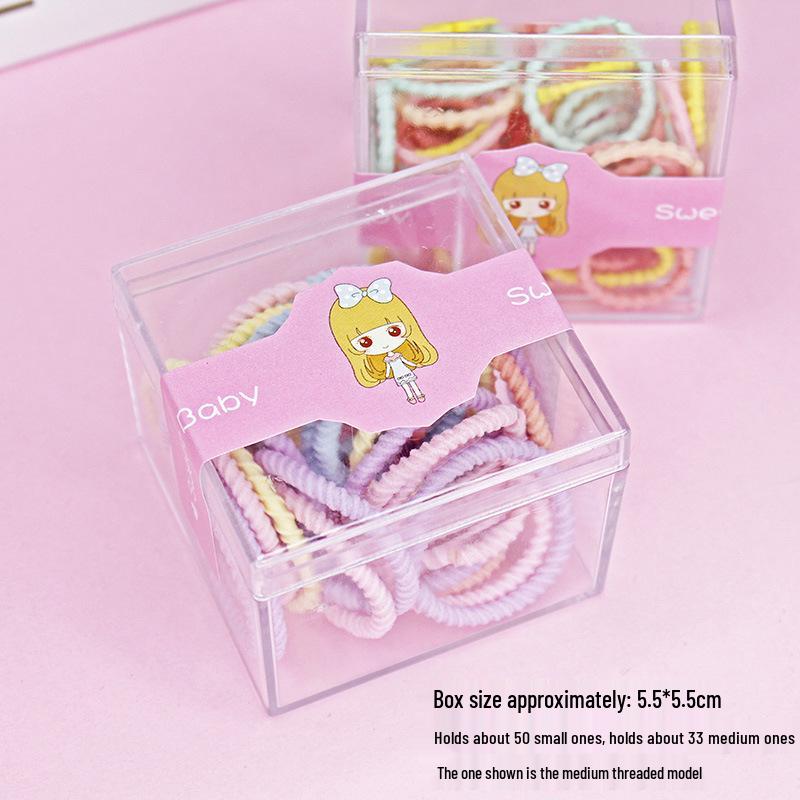 Dziecięce gumki do włosów: Małe gumki scrunchies i gumki do włosów dla dziewczynek z cienkimi włosami