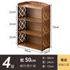 Mehrschichtiger wandbündiger Wohnzimmer-Teeschrank Haushalts-Niedertisch Aufbewahrungseinheit Chinesisches Fenster Nische Sideboard