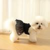 Lace Detail Dog Skirts Princess Style Dog Clothing Princess Pet Dresses  for Cats
