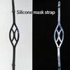 2Pack Nonslip Silicones Replacement Strap Elastics Snorkels Mask Headbands for Swimming Goggles And Dive Masks