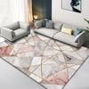 Geometria Marmorizzata Nordica Decorazione Stanza Adolescenti Tappeti per Soggiorno Tappeto Camera da Letto Tappeti da Area Antiscivolo Tappetini Lavabili in Casa