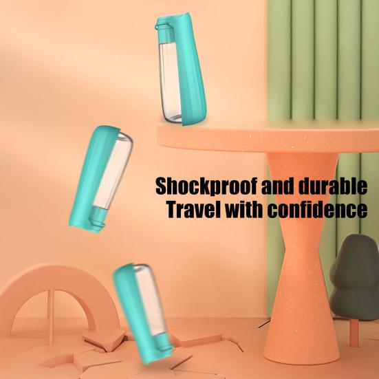 550ml Faltbare Hunde-Wasserflasche Tragbarer Outdoor-Haustier-Wasserspender für Katze Welpe Spaziergänge Wandern Reisen