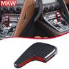 For 2013-2025 Jaguar F-TYPE Real Carbon Fiber Gear Lever Cover Car Interior Modification and Decorative Accessories