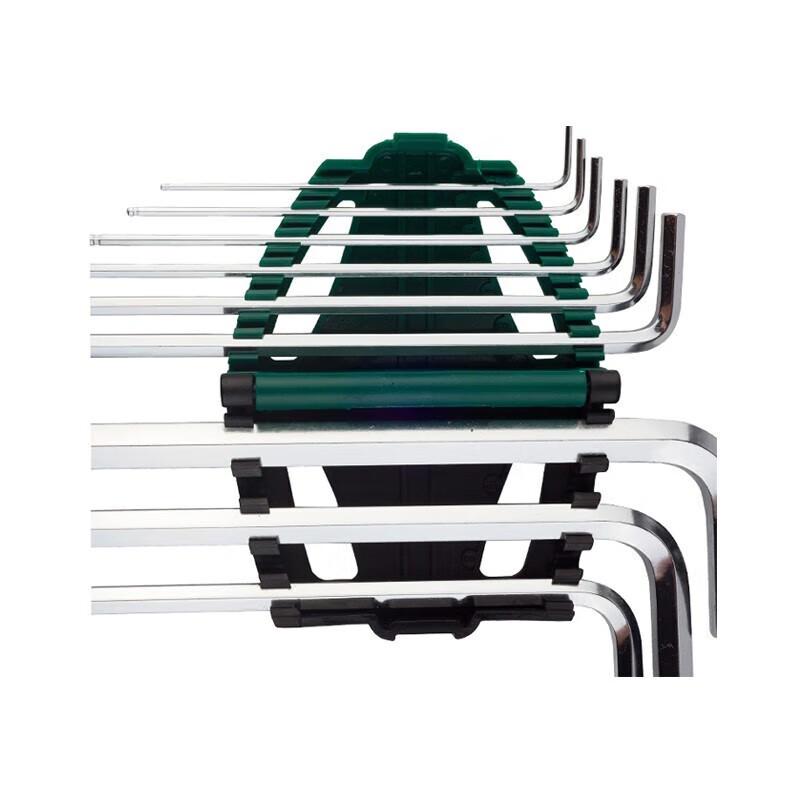 SATA 9-Piece Extra-Long Ball-End Hex Key Set