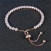 Adjustable Colorful Birthstone Tennis Bracelet for Women Multicolor CZ Crystal Wedding Birthday Gift Hand Jewelry