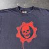 2008 Gears of War 2 Crimson Omen Totenkopf Logo T-Shirt | Medium