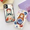 Classic Matryoshka Doll Phone Case For IPhone 16 15 14 11 12 13 Pro Max Plus 12 XS Max Back Cover Matte Case
