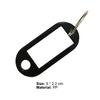 20Pcs Removable Key Tags with Window PP Prevent Missing Key Identifiers Bag Accessories