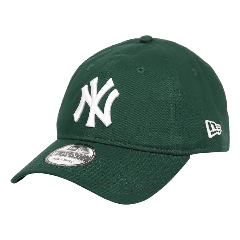 

[New Era] cap 9TWENTY MLB major league men s ladies low cap brand logo hat baseball unisex golf NEWERA new york yankees essential dark green [product]