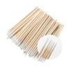 100/300/500Pcs  Wood Cotton Swab Clean Sticks Bud Tip Wooden Cotton  Manicure Detail Corrector tattoo clean,Tattoo accessories