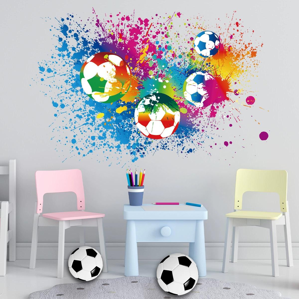 

1PCS Cartoon Fox Reading Children s Room Kindergarten Wall Beautification Wall Stickers Self-adhesive PVC Material 40x60CM