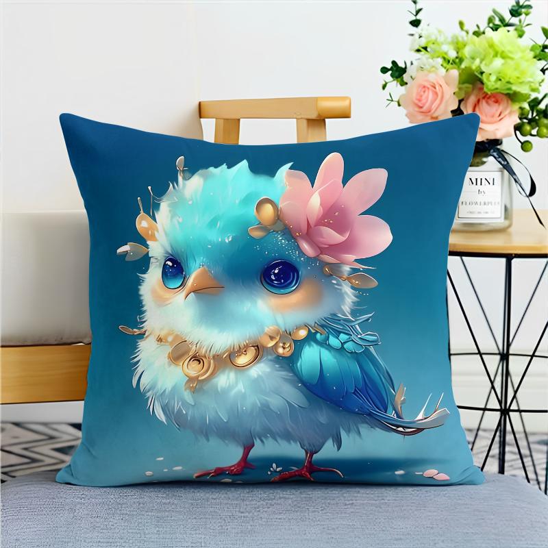 Beautiful Chinese Zodiac Pillowcase Dormitory Decoration Office Living Room Home Pillowcase