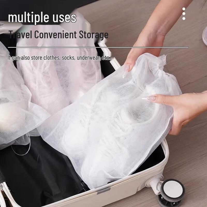

Disposable Large Shoe Storage Dust Bags, 100-Count