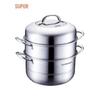SUPOR Stainless Steel 3-Layer Composite Bottom Steamer Pot