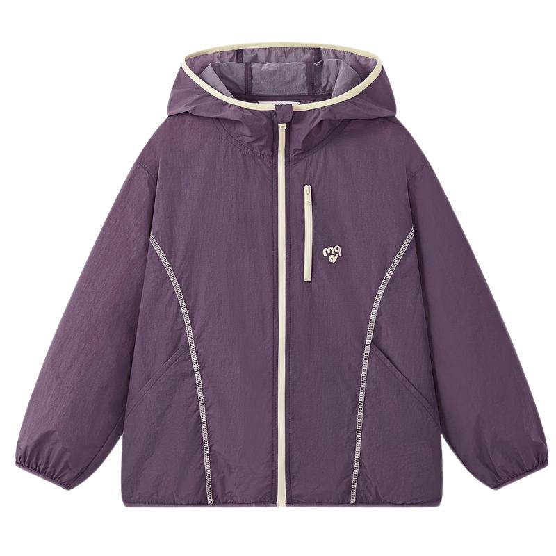 Boys  Hooded Lightweight Sun Protection Jacket 130cm