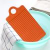 Mini Washing Board Wavy Stripe Hanging Hole Anti-slip Thickened Bottom Groove Plastic Underwear Sock Towel Laundry Washing Board Household Supplies